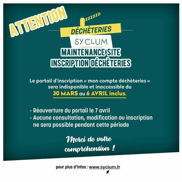 Maintenance site Maintenance site