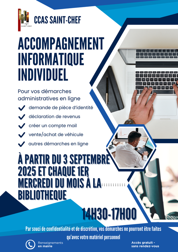 Accompagnement informatique individuel Accompagnement informatique individuel